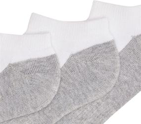 img 3 attached to 🧦 Durable Hanes Boys' Multipack No Show Socks - Long-lasting Comfort!