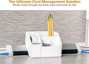 img 1 attached to 🖊️ Bostitch Konnect Wide Pencil Holder Desk Organizer: Streamline Your Workspace with Style
