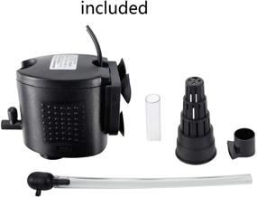 img 3 attached to 💦 AQUANEAT 60/130/210/320GPH Aquarium Powerhead: Enhance Your Fish Tank with Efficient Filtration, Oxygenation, and Circulation