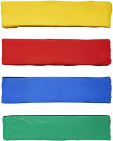 img 3 attached to 🎨 Prang Modeling Clay Set - 4 Colored Clay Blocks, 0.25 lbs Each, Red, Yellow, Green and Blue (00740)