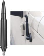 🚗 bingfu aluminum vehicle bullet antenna mast for jeep wrangler jk jl & gladiator jt | replacement car antenna for off-road suvs and trucks (2007-2020) logo