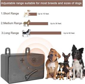 img 2 attached to 🐶 UTOPB Anti Barking Control Device: Ultrasonic Dog Bark Deterrent - Effective 50FT Mini Sonic Repellent for Training Pet Dogs