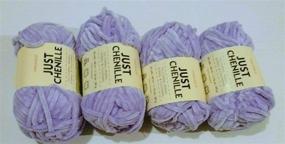 img 1 attached to Premier Chenille Colors Skeins Lavende