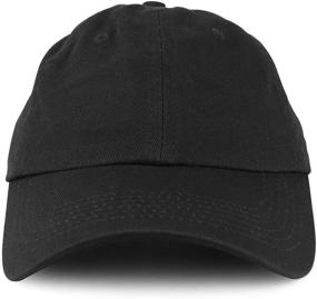 img 2 attached to 🧢 Youth Small Fit Bio Washed Unstructured Cotton Baseball Cap from the Trendy Apparel Shop