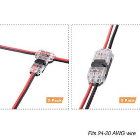 img 3 attached to Brightfour Splice Connector T Solderless Connectors