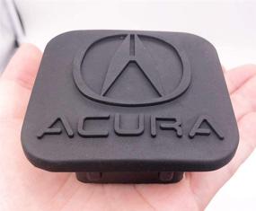 img 1 attached to Acura Заглушка для трубы прицепного устройства - Резиновая заглушка отверстия приемника с прицепной защитной заглушкой