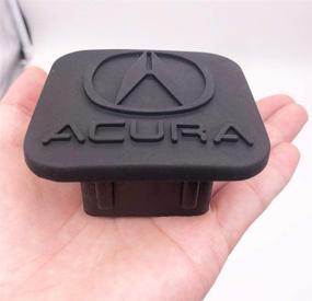 img 3 attached to Acura Заглушка для трубы прицепного устройства - Резиновая заглушка отверстия приемника с прицепной защитной заглушкой