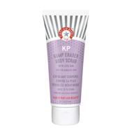 оживите и сделайте кожу более гладкой с помощью скраба для тела first aid beauty kp bump eraser - 10% aha, 2 унции. логотип