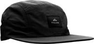 🧢 tillak lightweight nylon 5 panel cap with snap closure - wallowa camp hat логотип