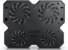 img 1 attached to Multi Core X6 🌡️ Laptop Cooling Pad by DeepCool