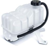 🔧 premium engine coolant overflow reservoir tank with sensor & cap | compatible with silverado sierra 1500/2500/3500/hd 1999-2007 suburban avalanche tahoe escalade yukon 2002-2006 logo