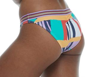 img 2 attached to EIDON Juniors Coverage Swimsuit Licorice: Stylish and Comfortable Women's Swimwear