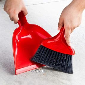 img 1 attached to Libman 906 Dust Pan with Whisk Broom: Efficient Cleaning Solution for Every Home