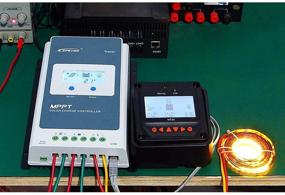 img 2 attached to 🔋 EPEVER MPPT Charge Controller 40A 12V/24V Tracer4210AN with Remote Meter MT50 Monitor and RTS for Solar Panel Charge Controller Regulator featuring LCD Display