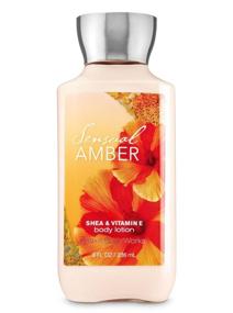 img 1 attached to 🛁 Набор подарочный Sensual Amber от Bath & Body Works: погрузитесь в роскошный уход за ванной и телом!