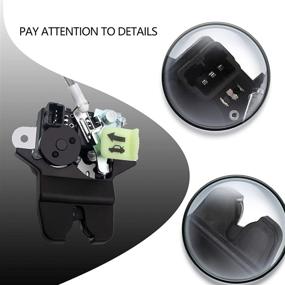img 2 attached to 81230-D4000 Tailgate Latch Lock Actuator Motor - High-Quality Replacement for 2016-2020 Kia Optima - Rear Trunk Lid Latch Lock Assembly by Sikawai