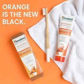 img 1 attached to 🦷 Enhance your Smile with Himalaya Whitening Antiplaque Toothpaste: Turmeric + Coconut Oil for Brighter Teeth, 4 oz