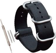 ⌚ nylon watch replacement in sleek black style logo