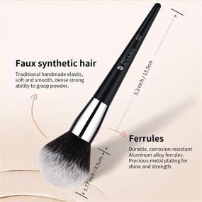 img 2 attached to DUcare 10-Piece Makeup Brushes Set - Professional Synthetic Kabuki Brushes with Cases for Women - Premium Foundation Blending, Face Powder, Blush, Concealer, Eyeshadow Brushes with Bag - Perfect Gift