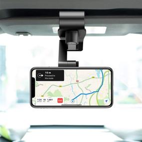 img 3 attached to 📱 WixGear Fast Swift-Snap TM Technology Universal Visor Magnetic Car Mount Holder, Magnetic Cell Phone Mount (Visor Mount) for Cell Phones