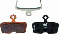 jagwire - sram disc brake pads: sport semi-metallic, pro extreme sintered, plus organic options for sram code rsc, code r, code (2011-2016) logo