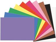 🎨 sunworks construction paper, 12x18, 100 sheets, assorted colors for crafts logo