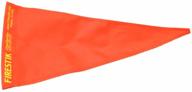 🔥 enhance visibility with firestik flag-o replacement flag for f9 sticks in orange pennant design logo