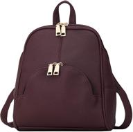 🎒 women's synthetic shoulder backpack daypacks: kkxiu handbags & wallets in fashionable styles logo