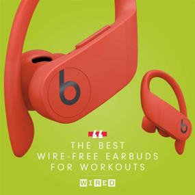 img 3 attached to Beats Pro Totally Wireless And High-Performance Bluetooth Earphones -Lava Red (Renewed)