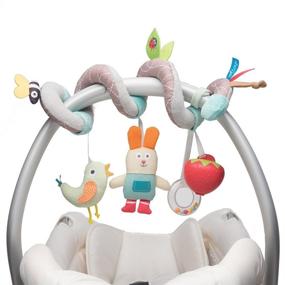 img 4 attached to 🌺 Taf Toys Garden Spiral: Baby's Fun Accessory for Car Seat & Pram, Hanging Rattling Toys, Easier Parenting