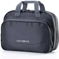 💼 compact and stylish: samsonite small toiletry kit in classic black logo