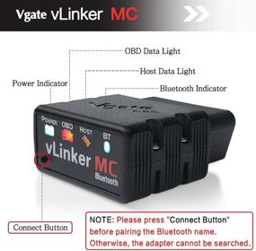 img 3 attached to 📱 Vgate vLinker MC OBD2 Diagnostic Scanner with Bluetooth for Android and Windows