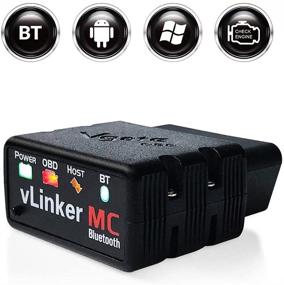 img 4 attached to 📱 Vgate vLinker MC OBD2 Diagnostic Scanner with Bluetooth for Android and Windows