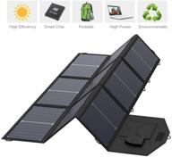 🔆 kyng 60w foldable solar panel charger - portable power station for charging any brand with 18v/5v usb/12v car charging - ideal for camping, emergency situations, and outdoor activities logo