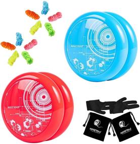 img 4 attached to 🪀 MAGICYOYO Responsive Plastic String with Gloves for Optimal Performance