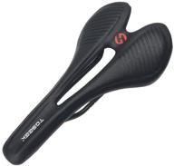 🚴 toseek lightweight carbon fiber bicycle saddle: ultimate comfort for road and mountain bikes logo