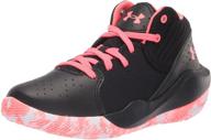 under armour unisex pre school basketball girls' shoes in athletic logo