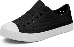 img 4 attached to Ultimate Comfort and Style with SAGUARO Breathable Outdoor Sandals Sneaker Boys' Shoes