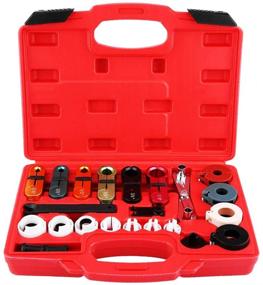 img 4 attached to 22-Piece Master Quick Disconnect Tool Kit for Transmission Oil Cooler Line and Automotive AC Fuel Line - Compatible with Ford, Chevy, GM Models - JoyTube