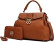 mkf crossbody satchel wristlet wallet women's handbags & wallets logo
