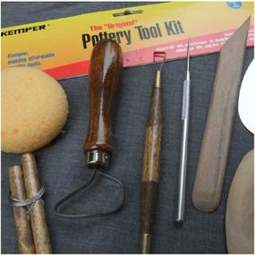 img 1 attached to 🎨 Crafting Tools - Kemper Pottery Tool Kit for Original Art