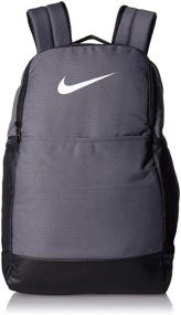 img 4 attached to Functional Style: Nike Brasilia Medium Black Backpack - Perfect for Casual Daypacks