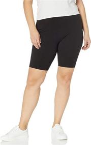 img 4 attached to 🚲 Just My Size Women's Plus-Size Stretch Jersey Bike Short: Perfect Fit for Curvy Ladies