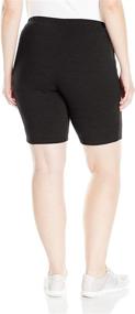 img 3 attached to 🚲 Just My Size Women's Plus-Size Stretch Jersey Bike Short: Perfect Fit for Curvy Ladies