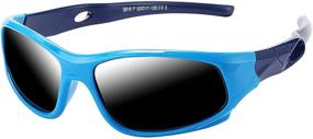 img 4 attached to 🕶️ Top-rated Pro Acme TR90 Unbreakable Polarized Sports Sunglasses for Kids, Ideal for Boys and Girls