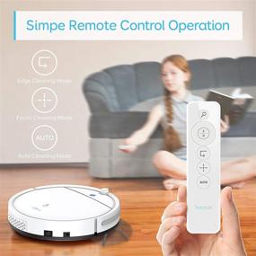 img 3 attached to SereneLife PUCRCX10: Smart Robot Vacuum Cleaner with Self Programmed Navigation, Anti-Fall Sensors - Ideal for Carpets, Hardwood, and Tile Surfaces