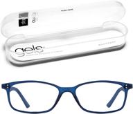 👓 handcrafted premium acetate scojo new york gels manhattan reading glasses logo