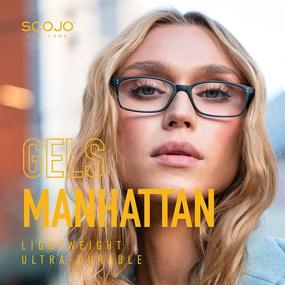 img 2 attached to 👓 Handcrafted Premium Acetate Scojo New York Gels Manhattan Reading Glasses