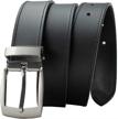 black balsam knob belt leather men's accessories logo