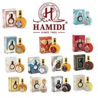 hamidi concentrated perfume alcohol attar logo